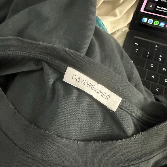 Daydreamer AC/DC For Those About To Rock Long Sleeve Shirt Gray Size Medium - Picture 5 of 6